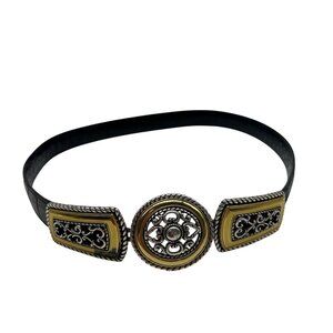 Brighton Brown/Black Reversible Leather Belt